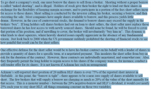 Excerpt from Robert Chapman letter to shareholders, December 29, 2012