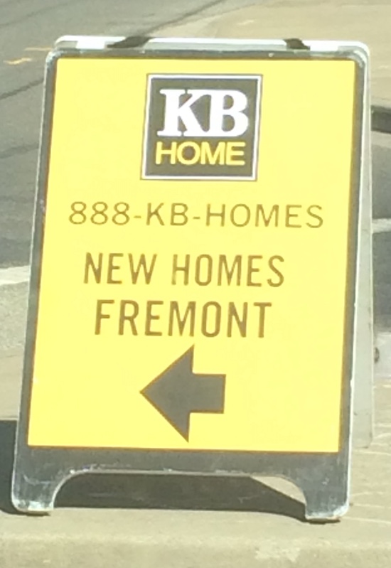 KB Homes (KBH) selling homes in Fremont, California.