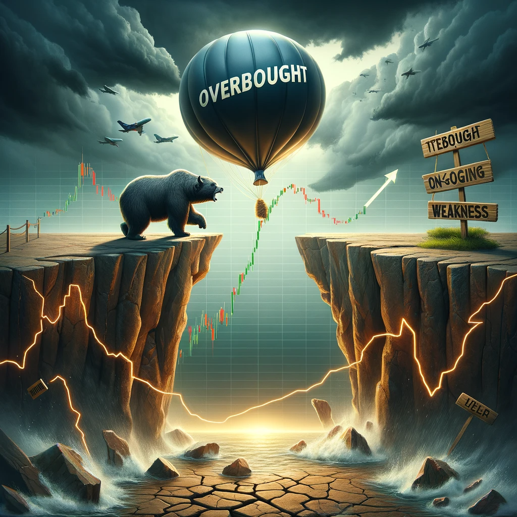 Overbought Conditions Continue Despite On-Going Weakness - The Market Breadth