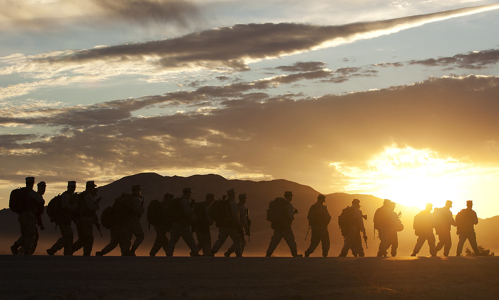 10 months (Credit: Filling in the gaps: ‘America’s Battalion’ begins final pre-deployment training exercise by DVIDSHUB on Flickr)