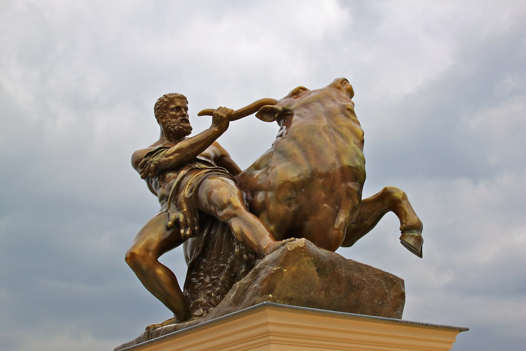 fade (Credit: Hercules Wrestling the Bull by carfull...from Wyoming on Flickr)