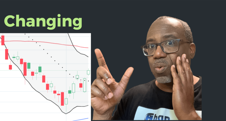 a slowly changing bearish divergence - the market breadth