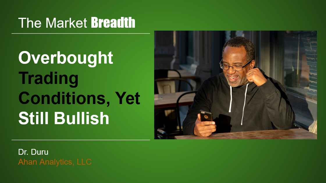 Overbought Trading Conditions, Yet Still Bullish