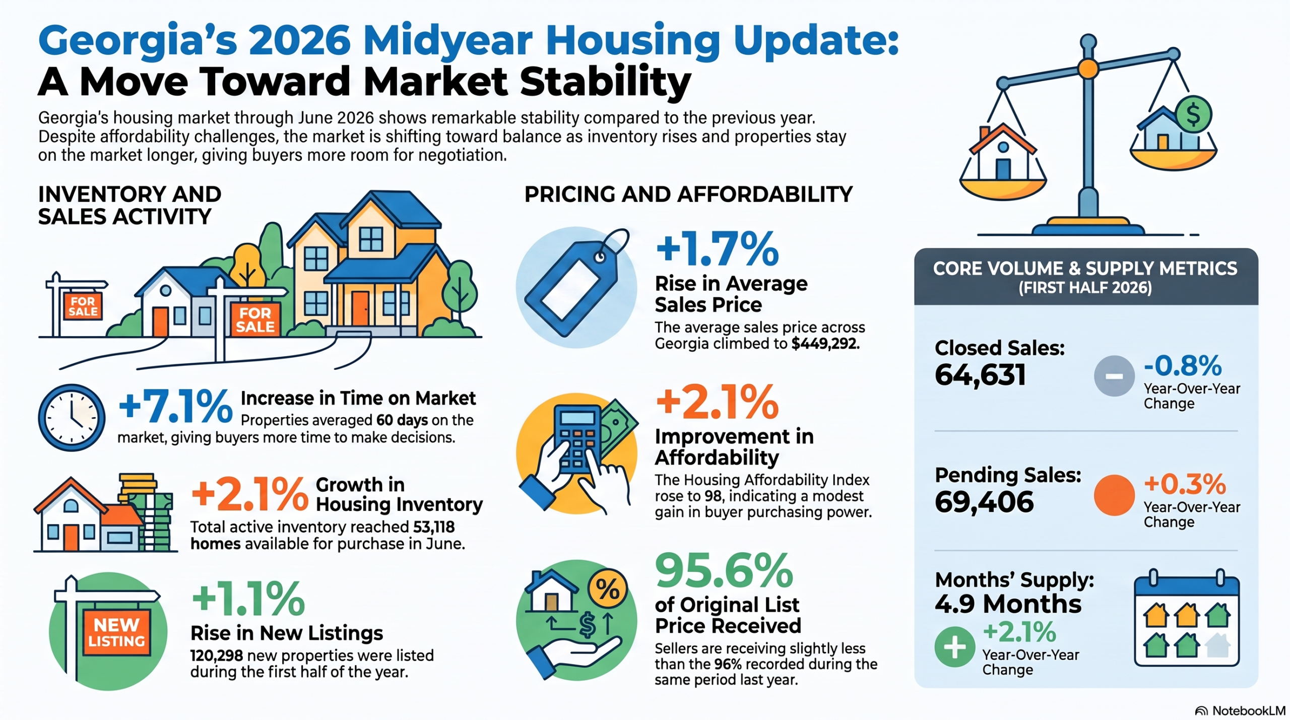 Georgia housing market for June, 2026